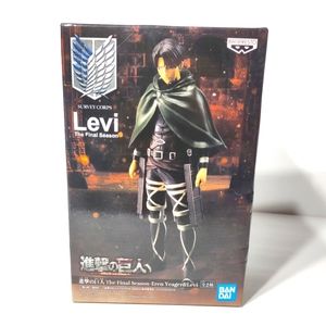 NIB Attack On Titan the Final Season Levi Ackerman 6" Figure [Banpresto] Bandai